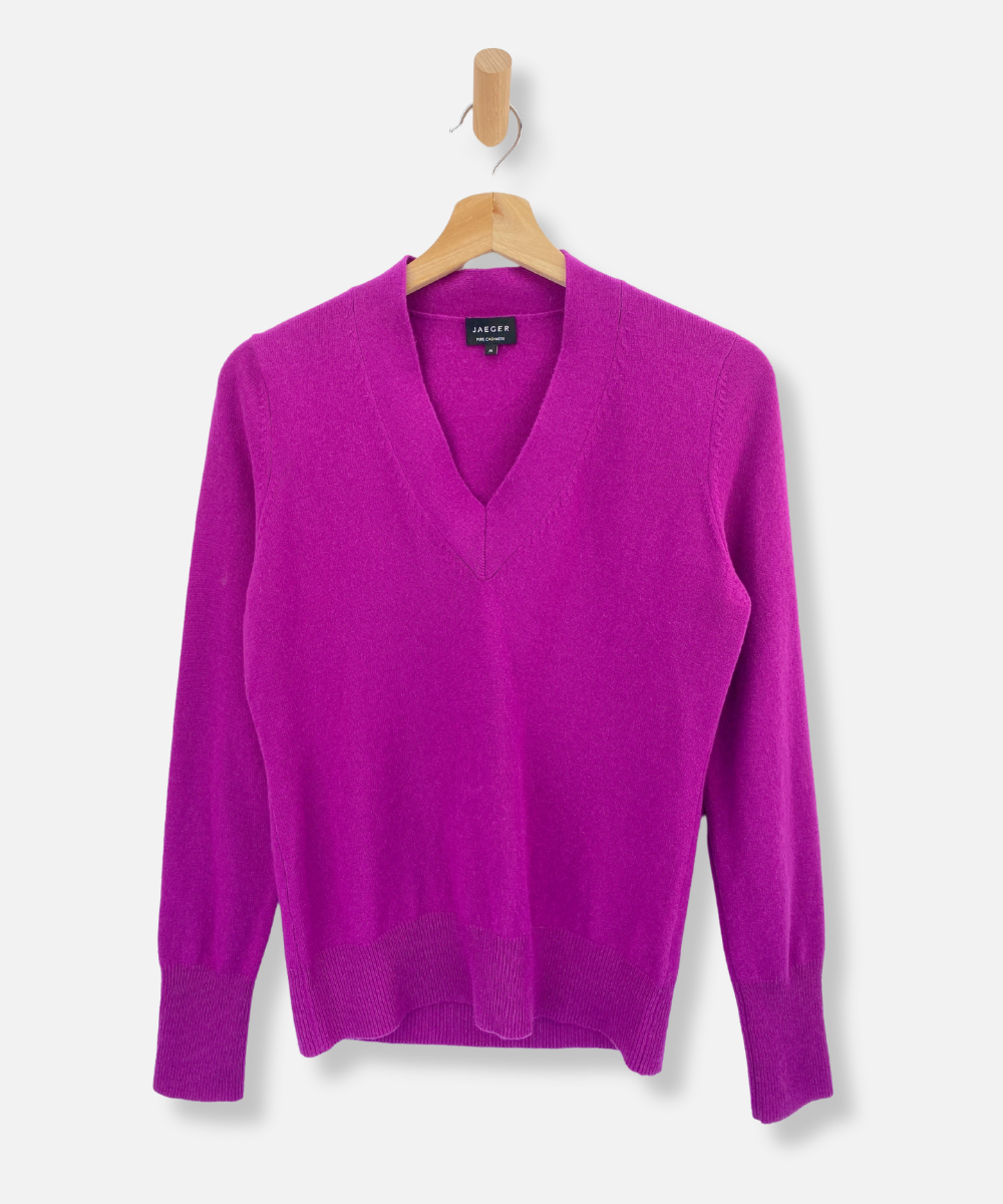 Secondhand cashmere jumper
