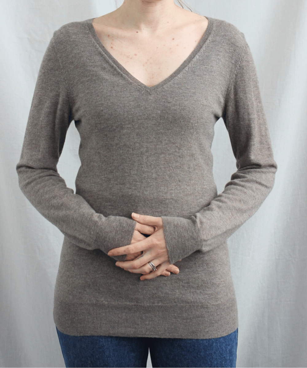 Secondhand cashmere jumper