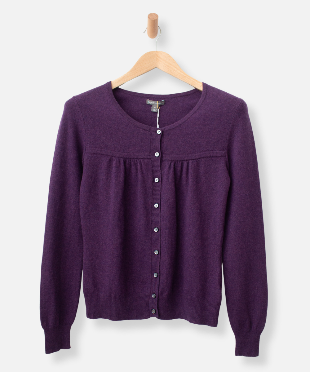 Secondhand cashmere cardigan