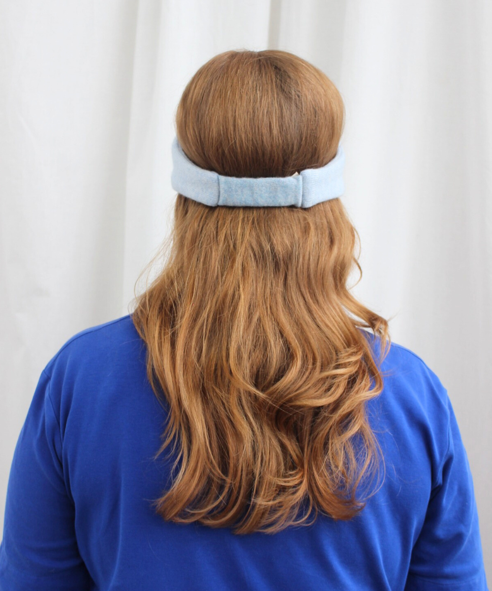 Recycled cashmere sleep mask