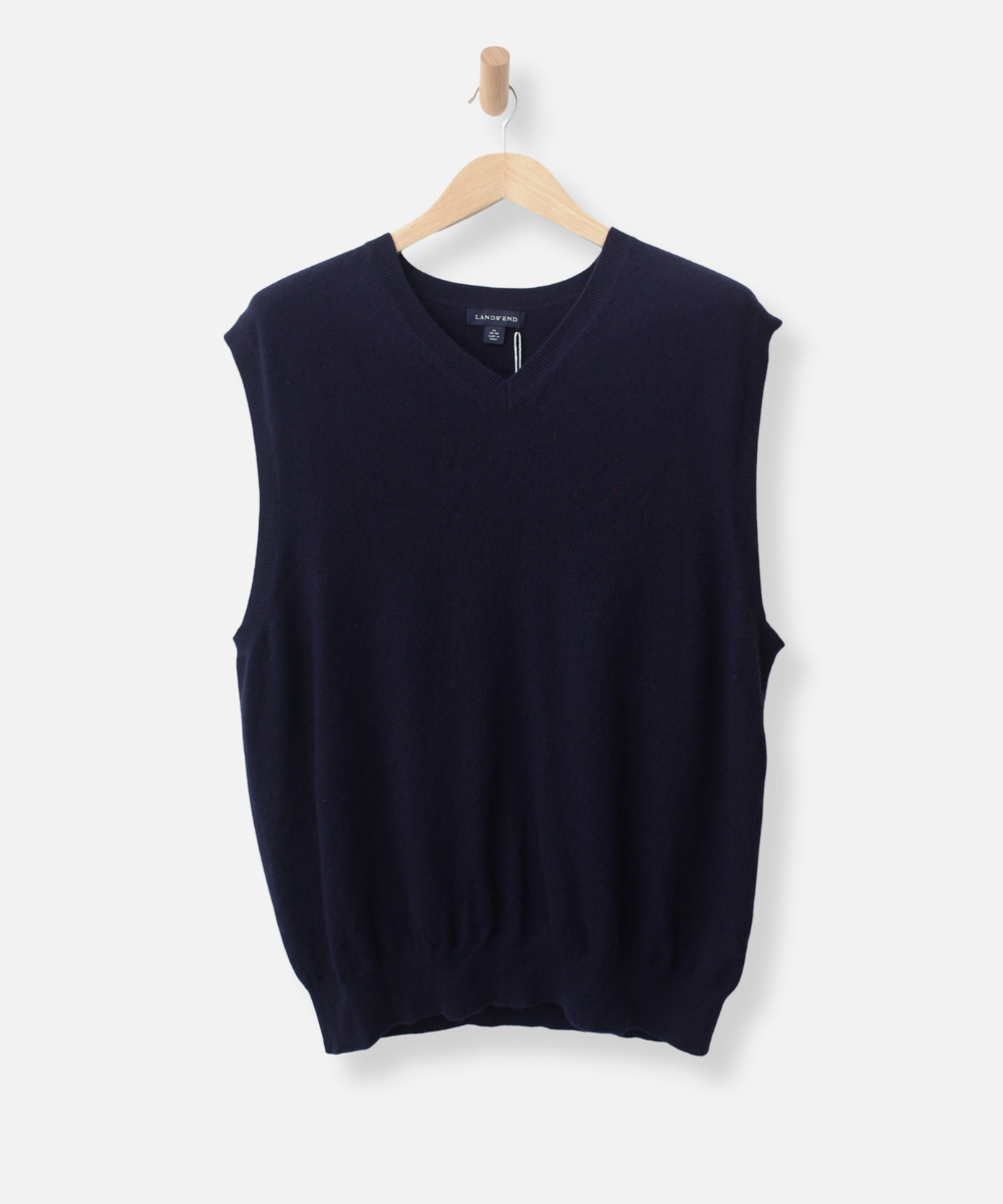 Secondhand cashmere vest