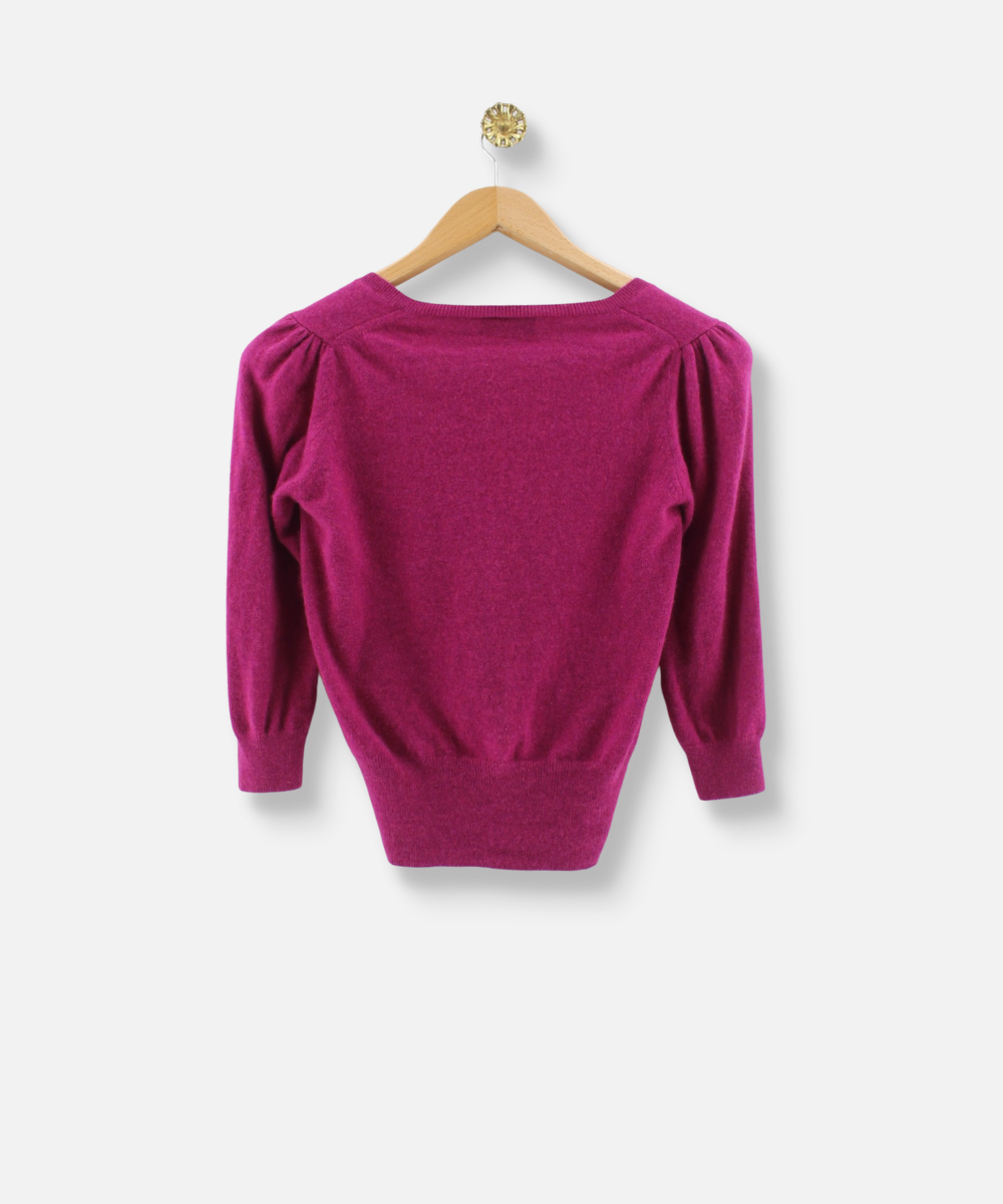 Secondhand cashmere cardigan