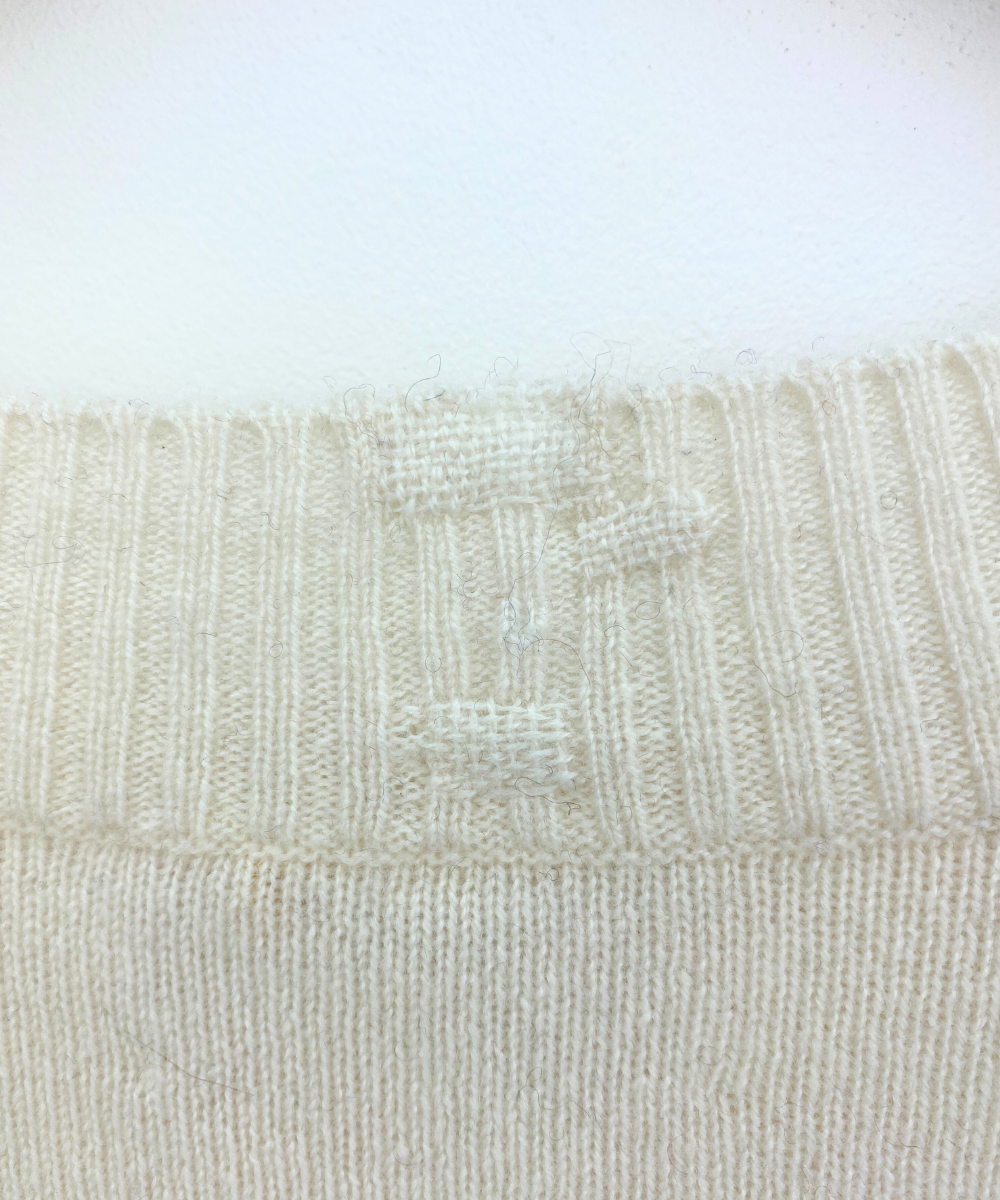 Secondhand cashmere jumper
