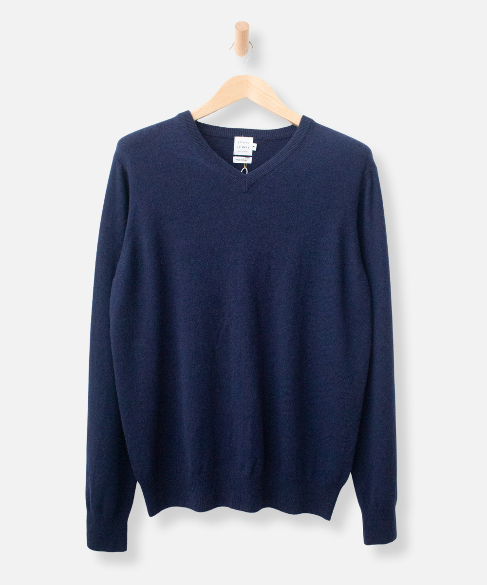 Secondhand cashmere jumper