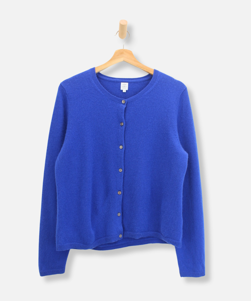 Secondhand cashmere cardigan