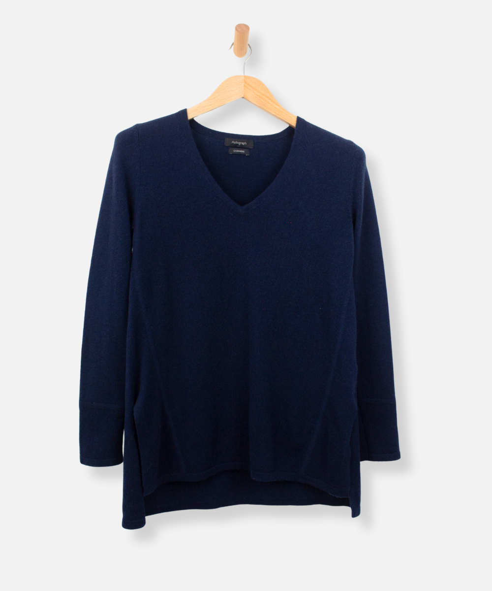 Secondhand cashmere jumper