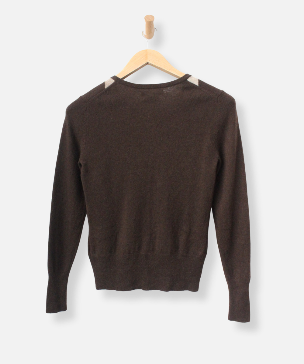 Secondhand cashmere cardigan