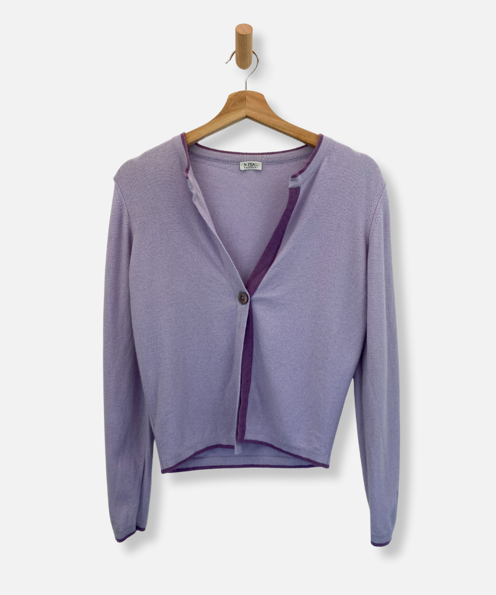 Secondhand cashmere cardigan