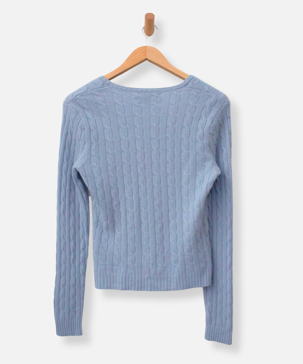 Secondhand cashmere jumper