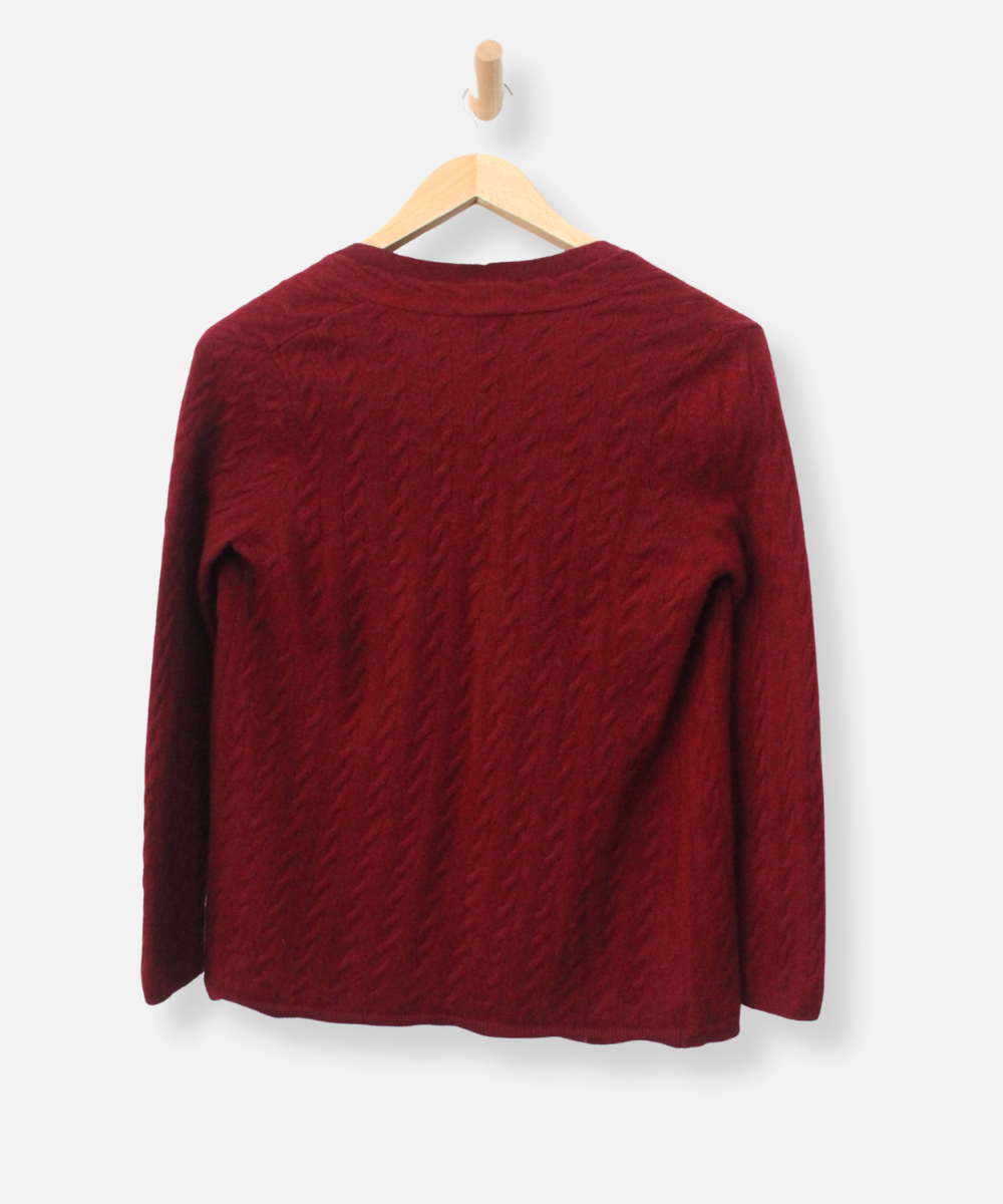 Secondhand cashmere cardigan