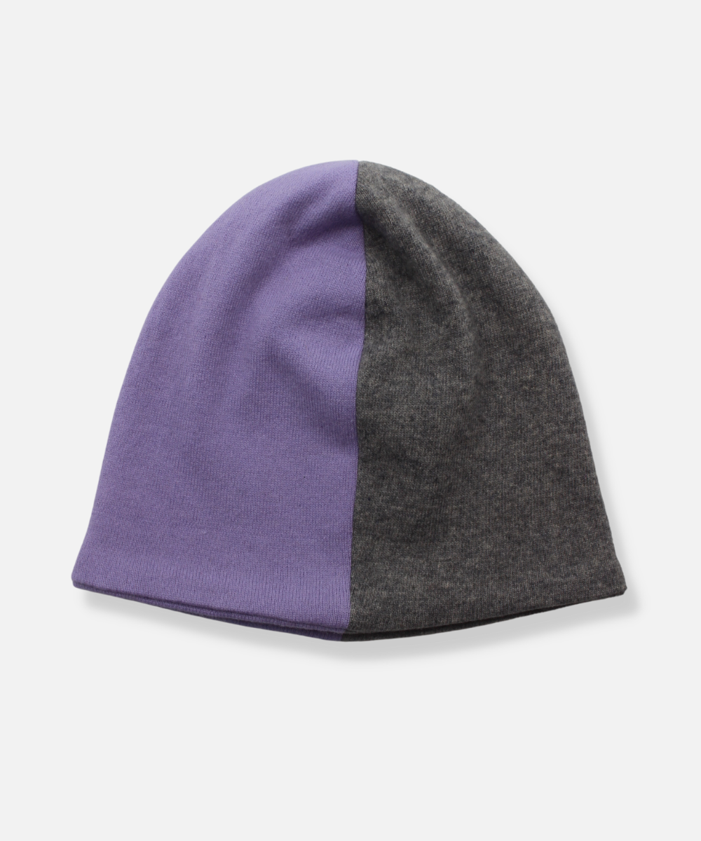 Reclaimed cashmere beanie hat