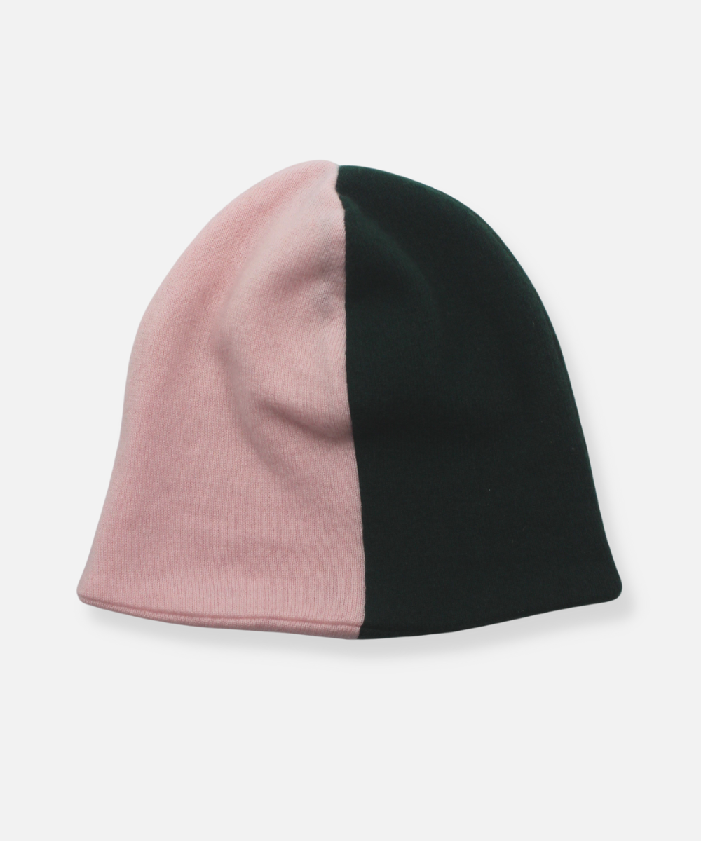 Reclaimed cashmere beanie hat