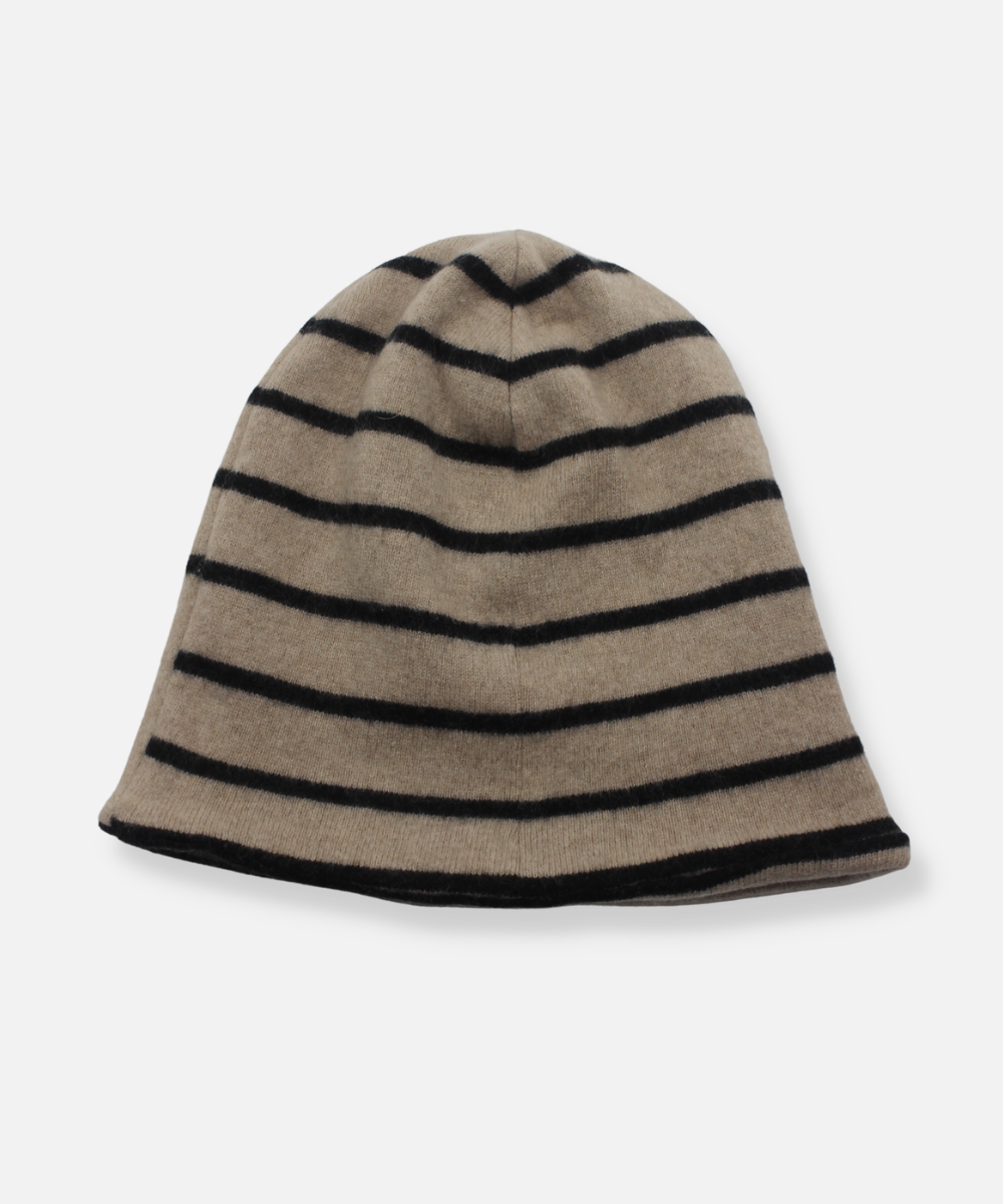 Reclaimed cashmere beanie hat