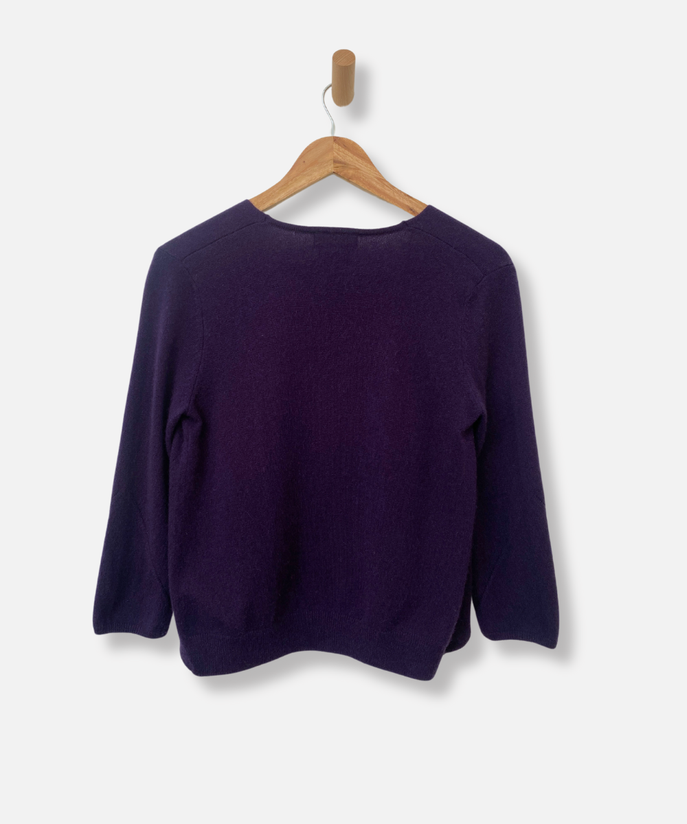 Secondhand cashmere cardigan