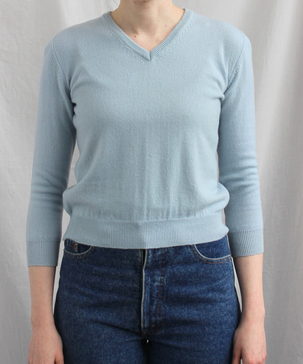 Secondhand cashmere jumper