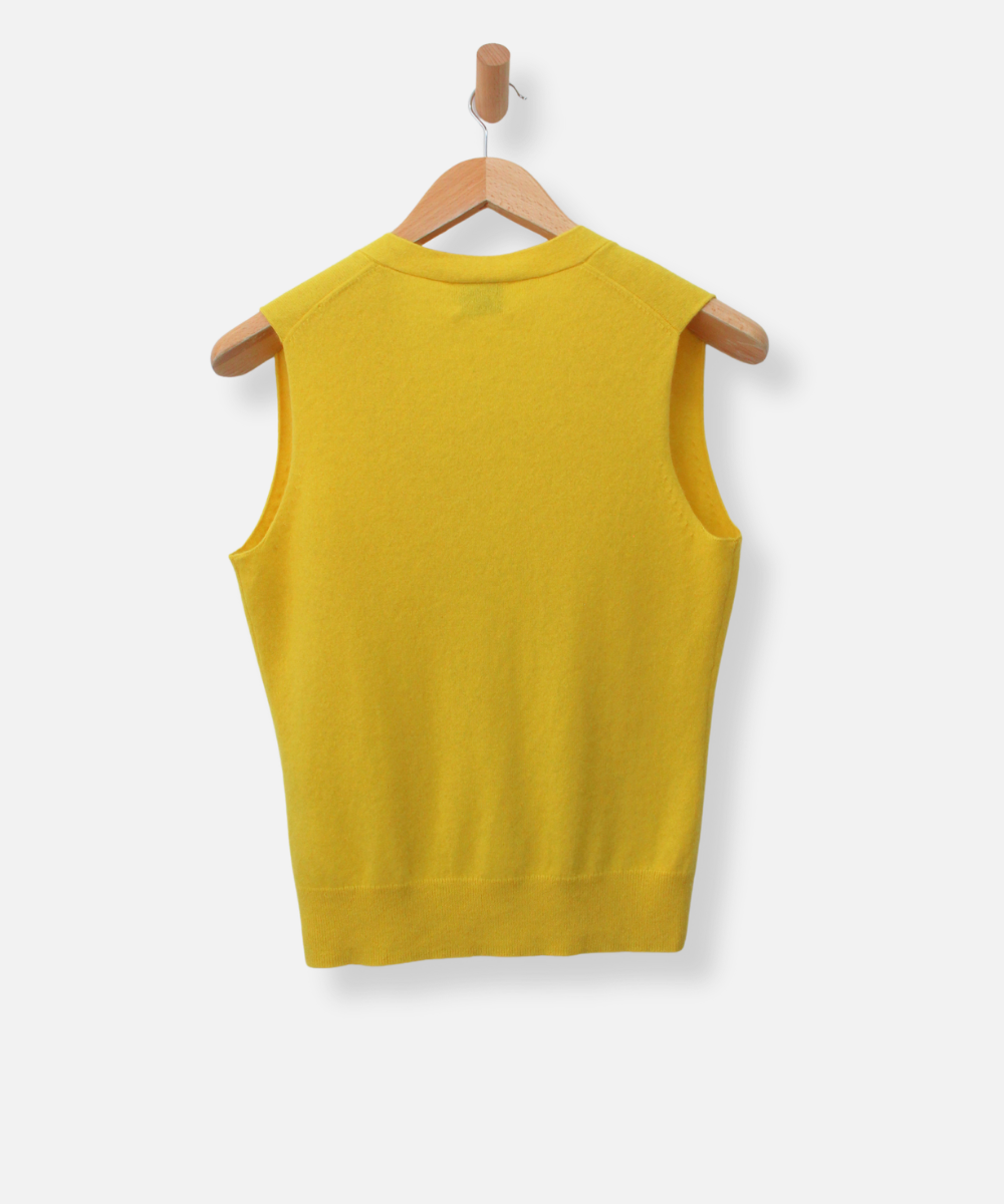 Secondhand cashmere vest
