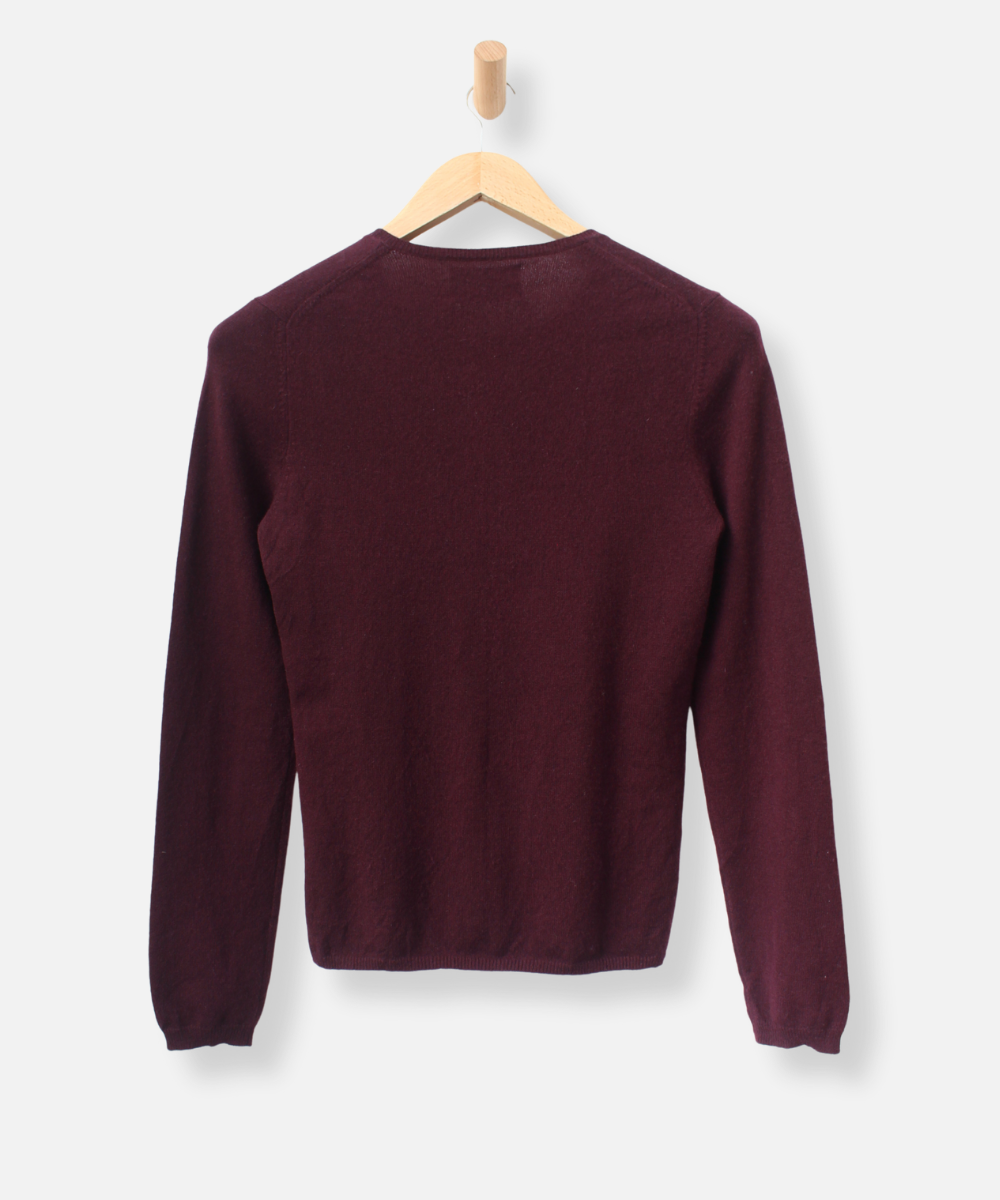 Secondhand cashmere cardigan