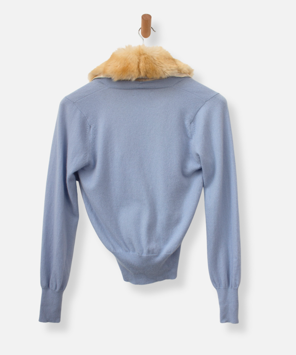 Secondhand cashmere cardigan
