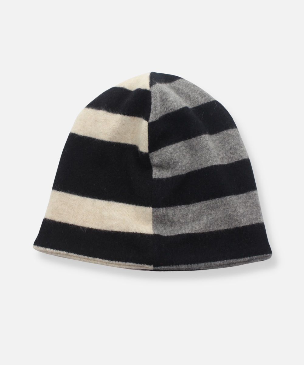 Reclaimed cashmere beanie hat