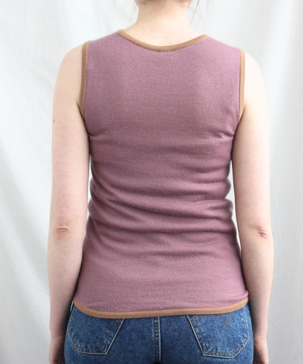 Secondhand cashmere vest