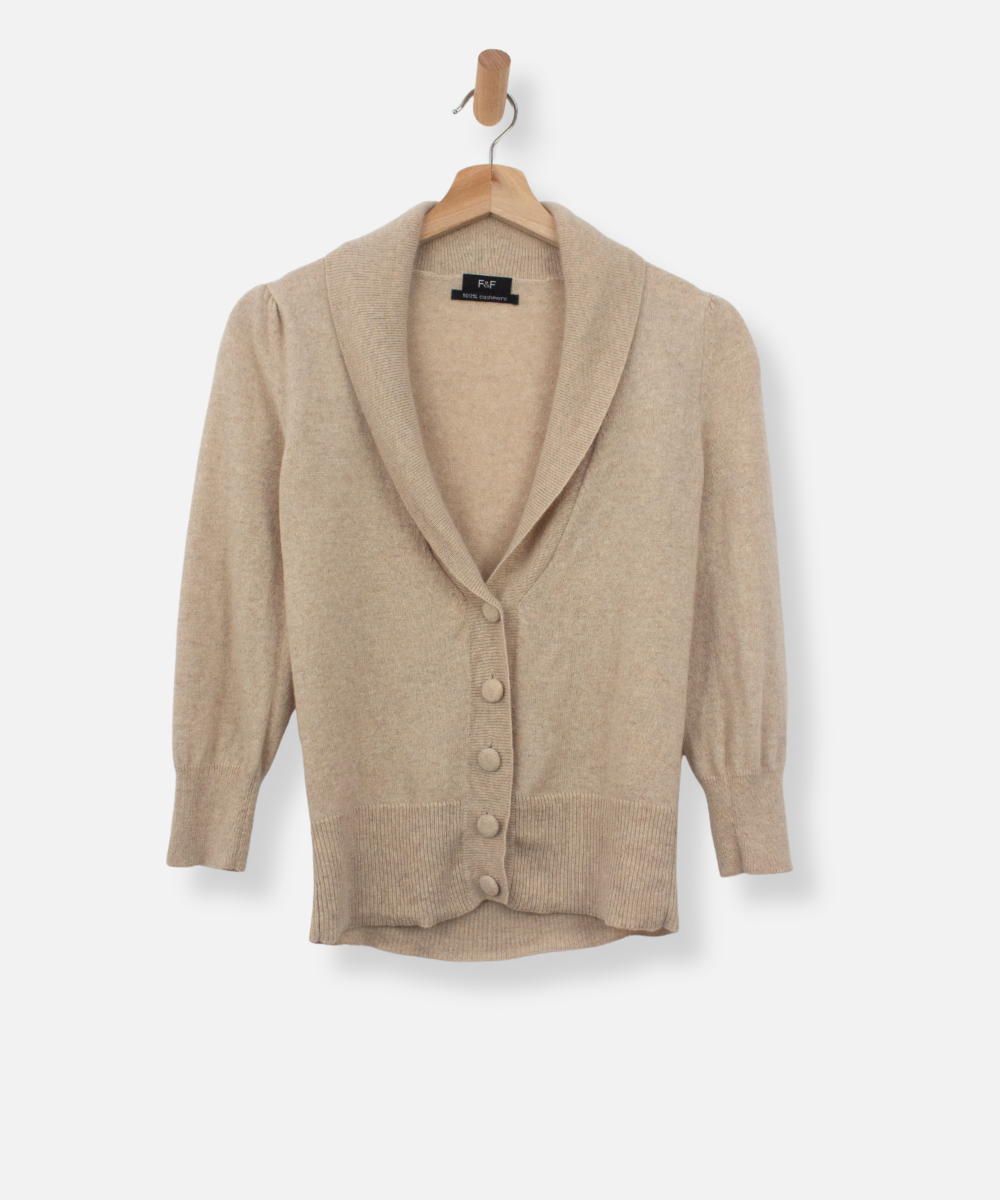 Secondhand cashmere cardigan