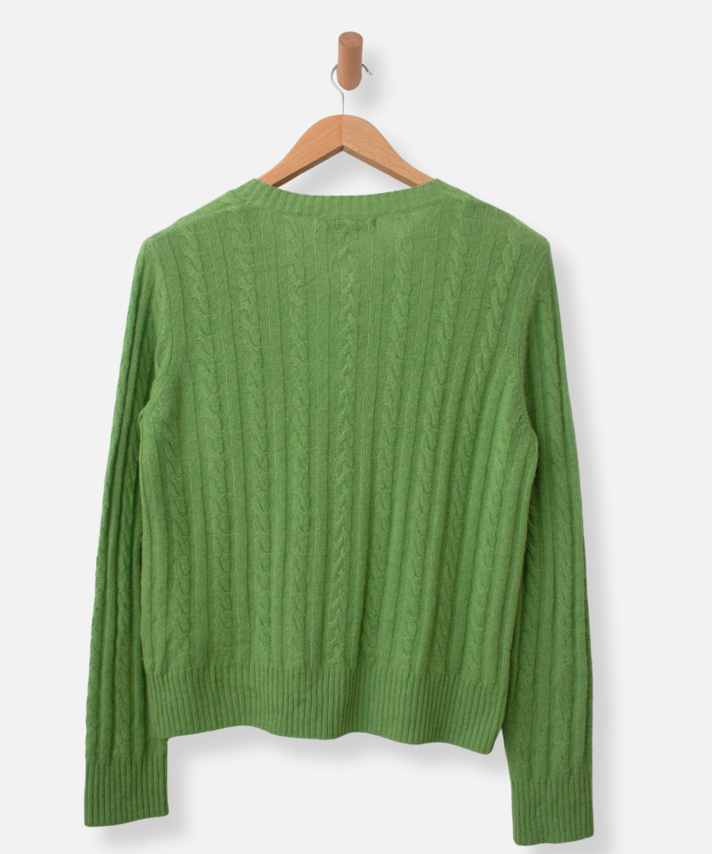 Secondhand cashmere cardigan