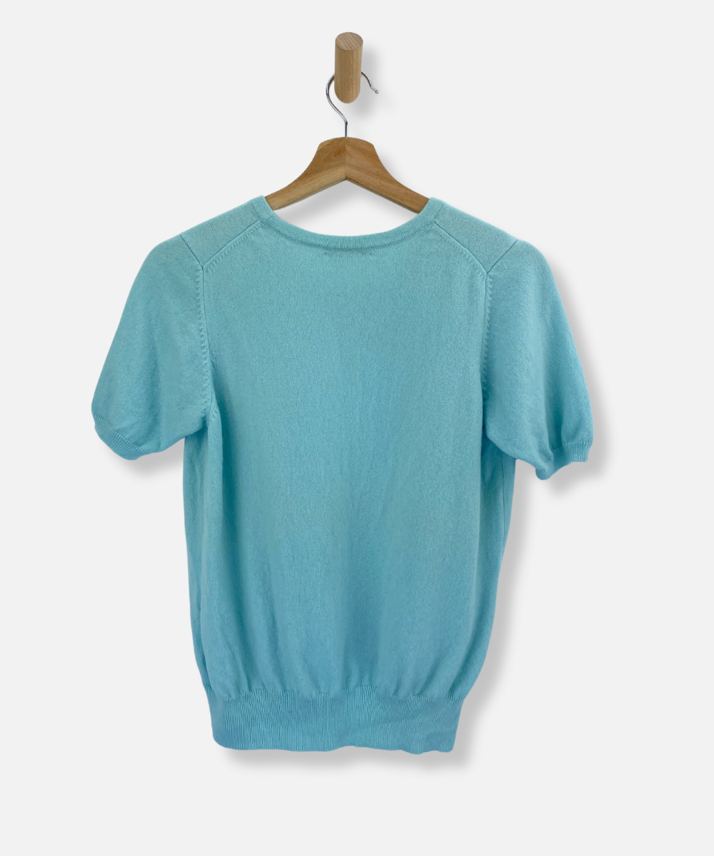 Secondhand cashmere shortsleeve jumper