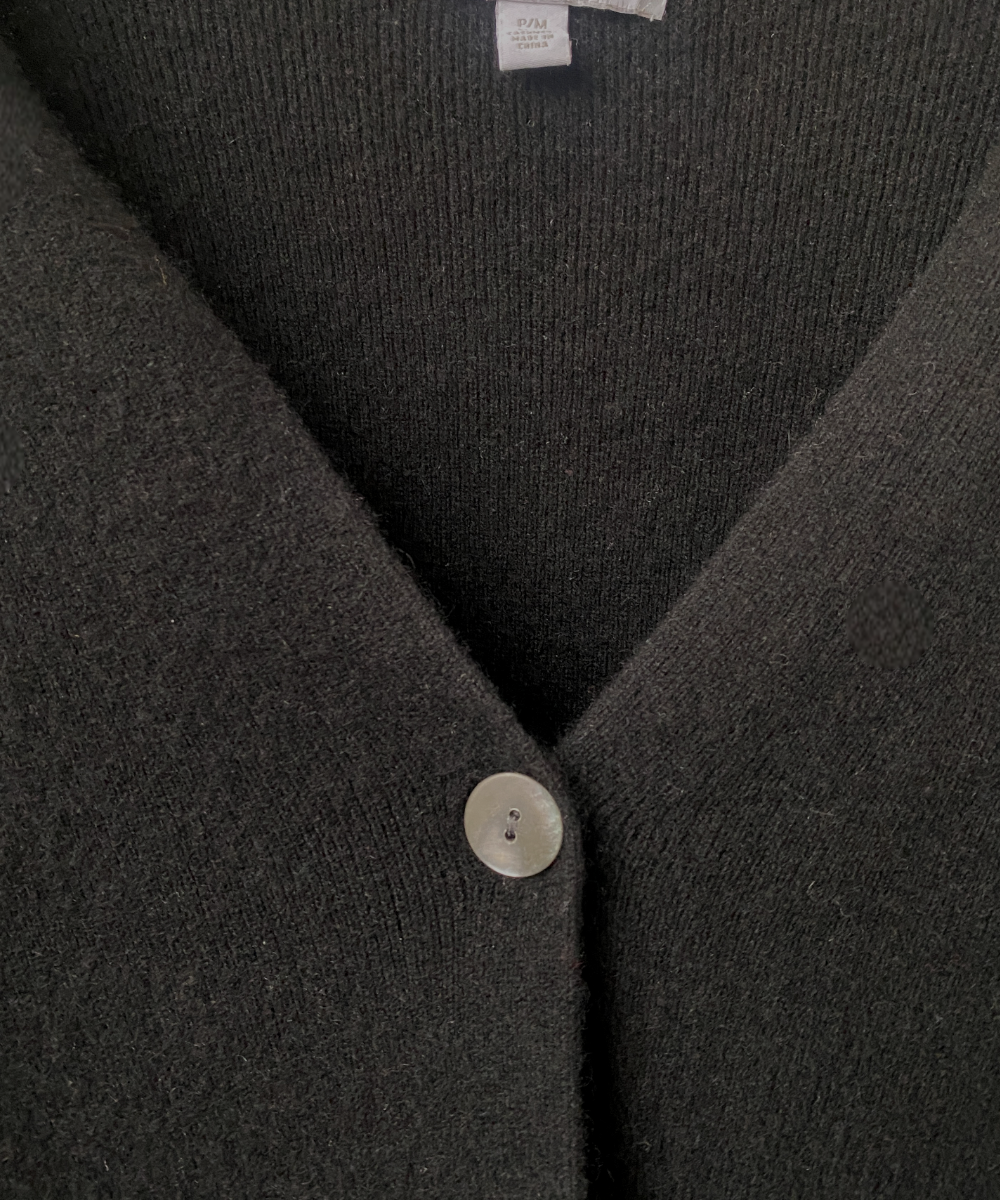 Secondhand cashmere cardigan