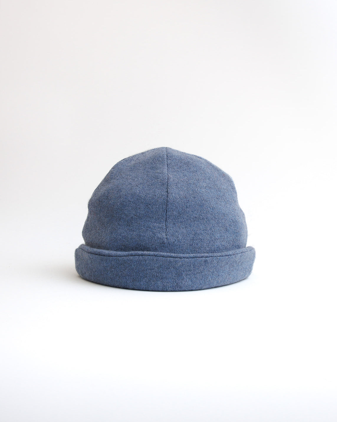 Recycled cashmere beanie hat