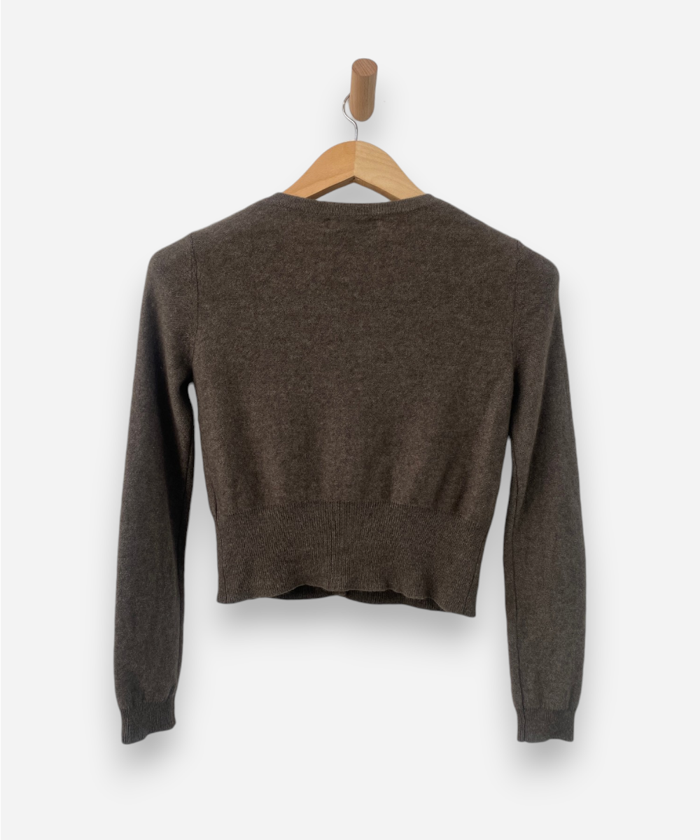 Secondhand cashmere cardigan
