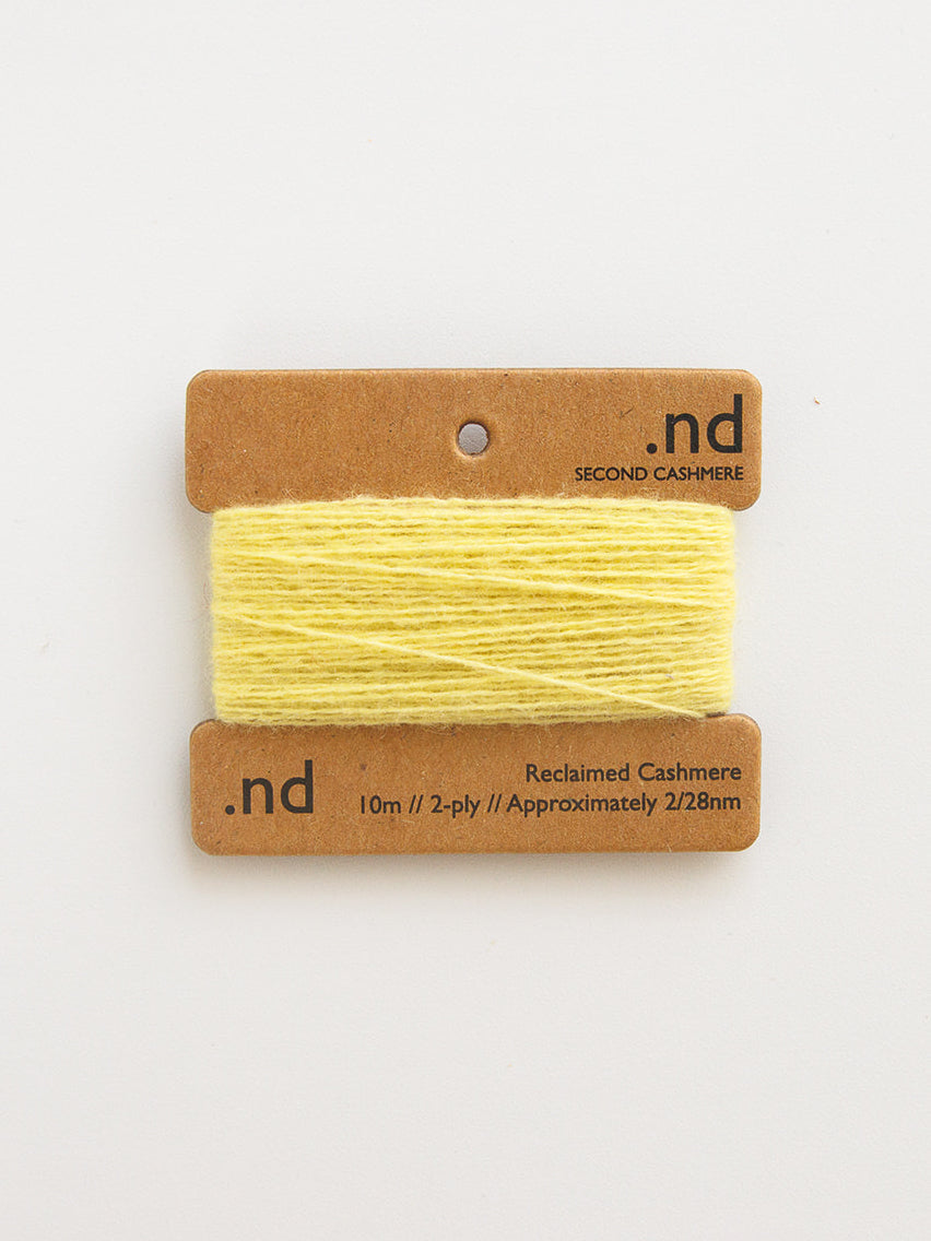 Reclaimed Cashmere Yarn