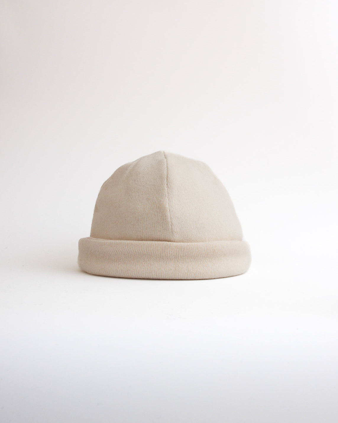 Recycled cashmere beanie hat