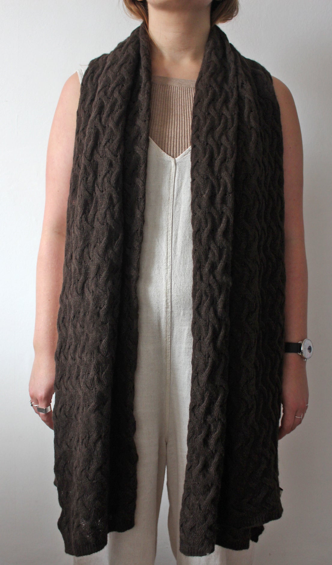 Secondhand yak wool scarf