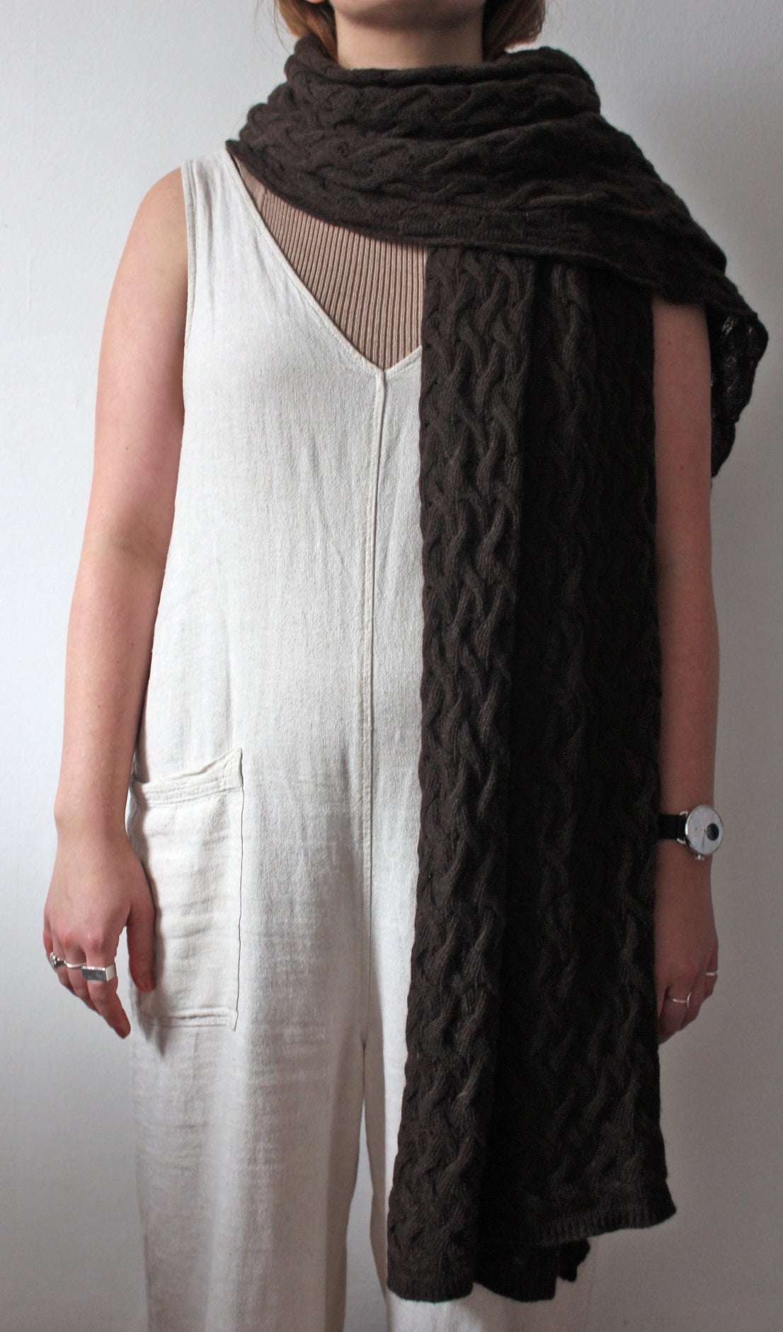 Secondhand yak wool scarf