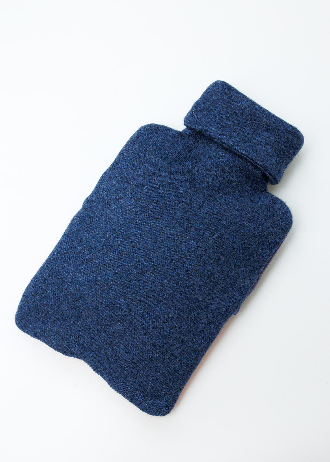 Recycled cashmere hot water bottle cover