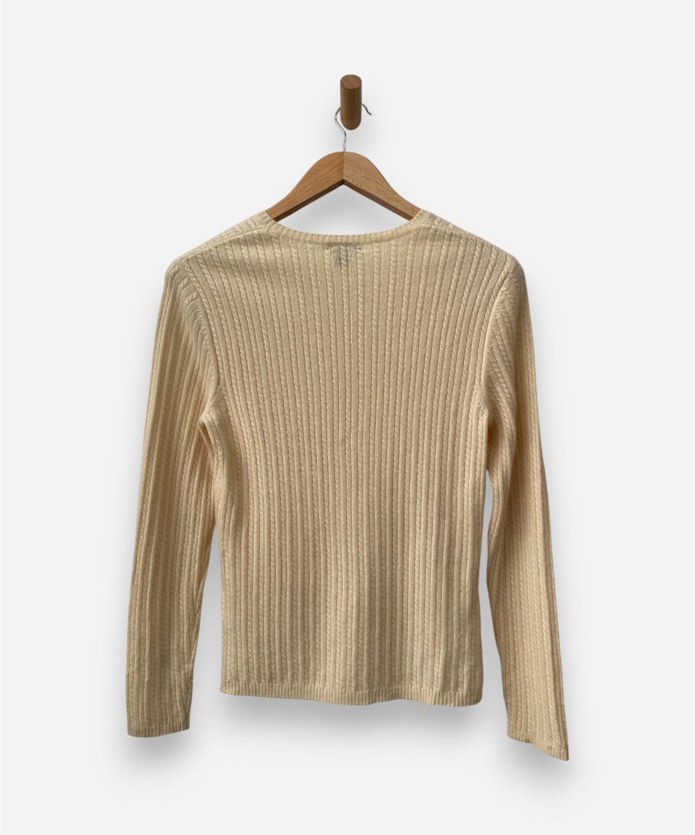 Secondhand cashmere jumper