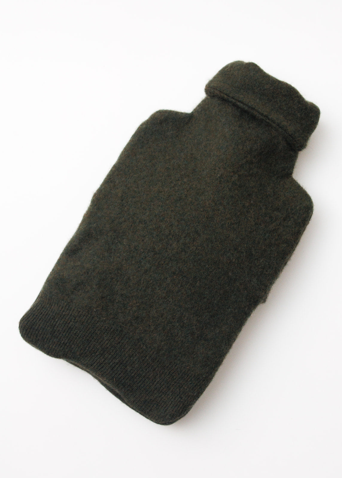 Recycled cashmere hot water bottle cover