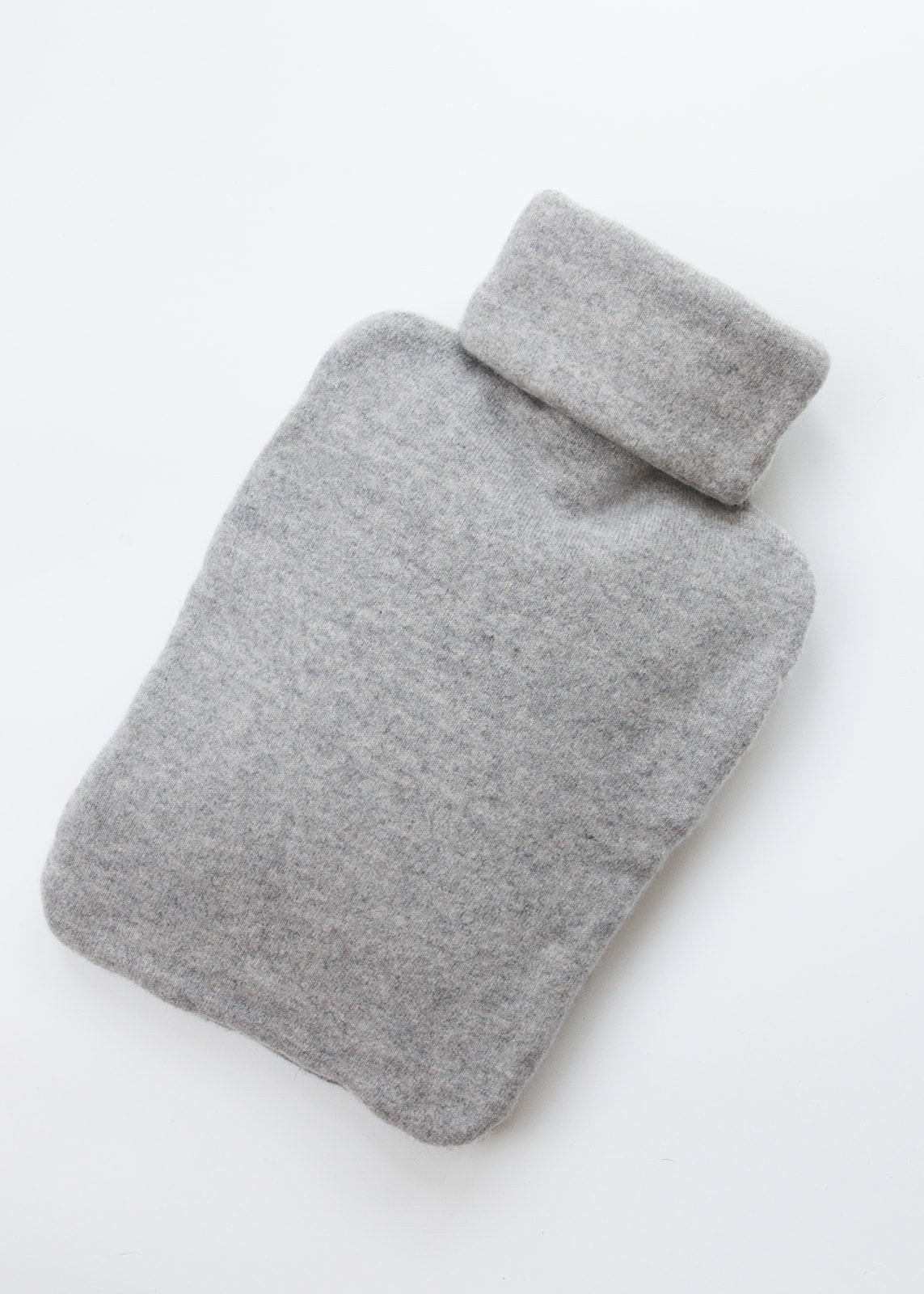 Recycled cashmere hot water bottle cover
