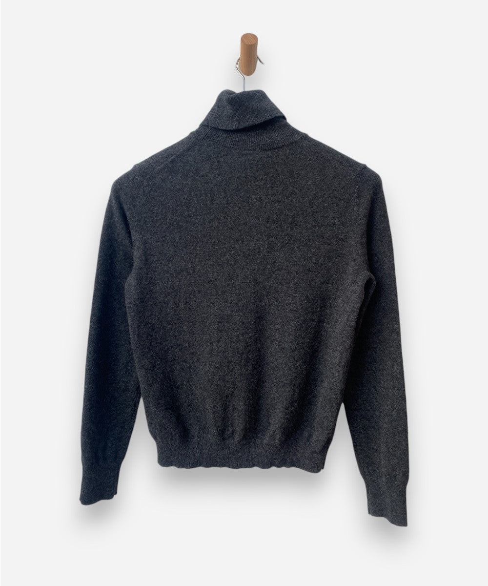 Secondhand cashmere roll neck jumper
