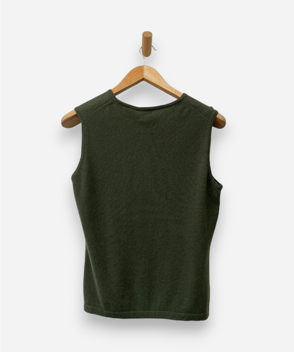 Secondhand cashmere vest