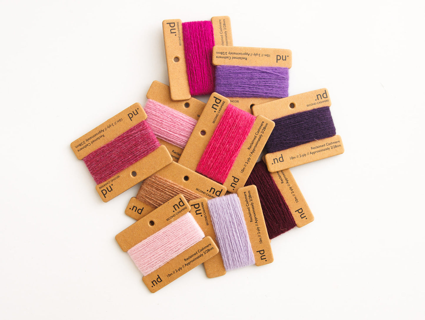 Reclaimed Cashmere Yarns