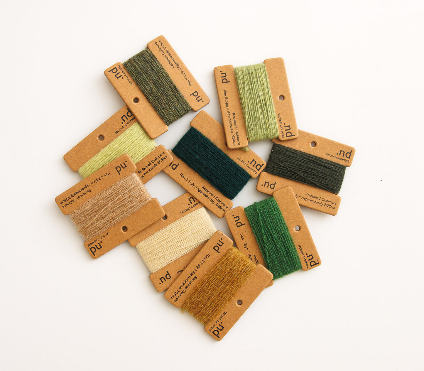 Reclaimed Cashmere Yarns