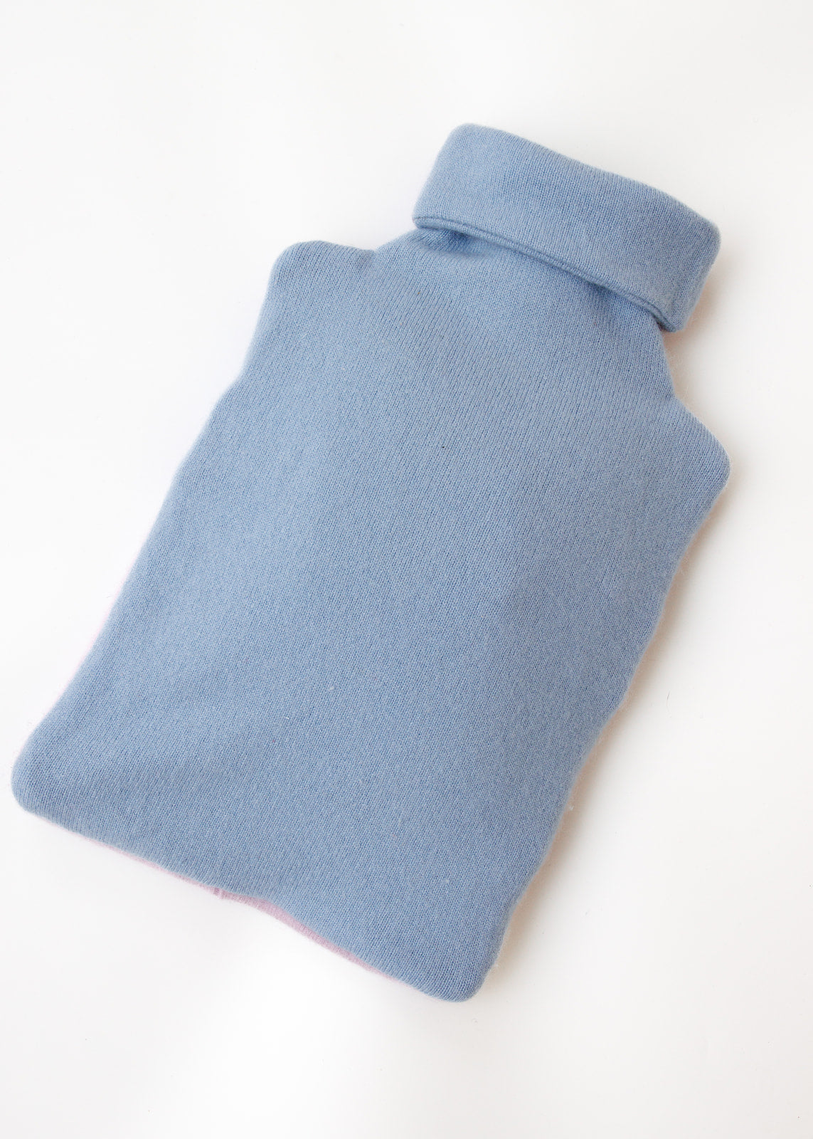 Recycled cashmere hot water bottle cover