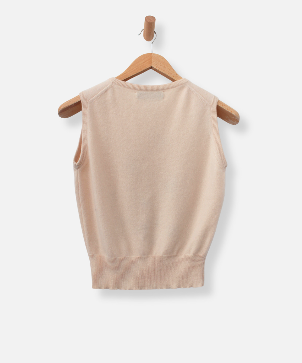 Secondhand cashmere vest