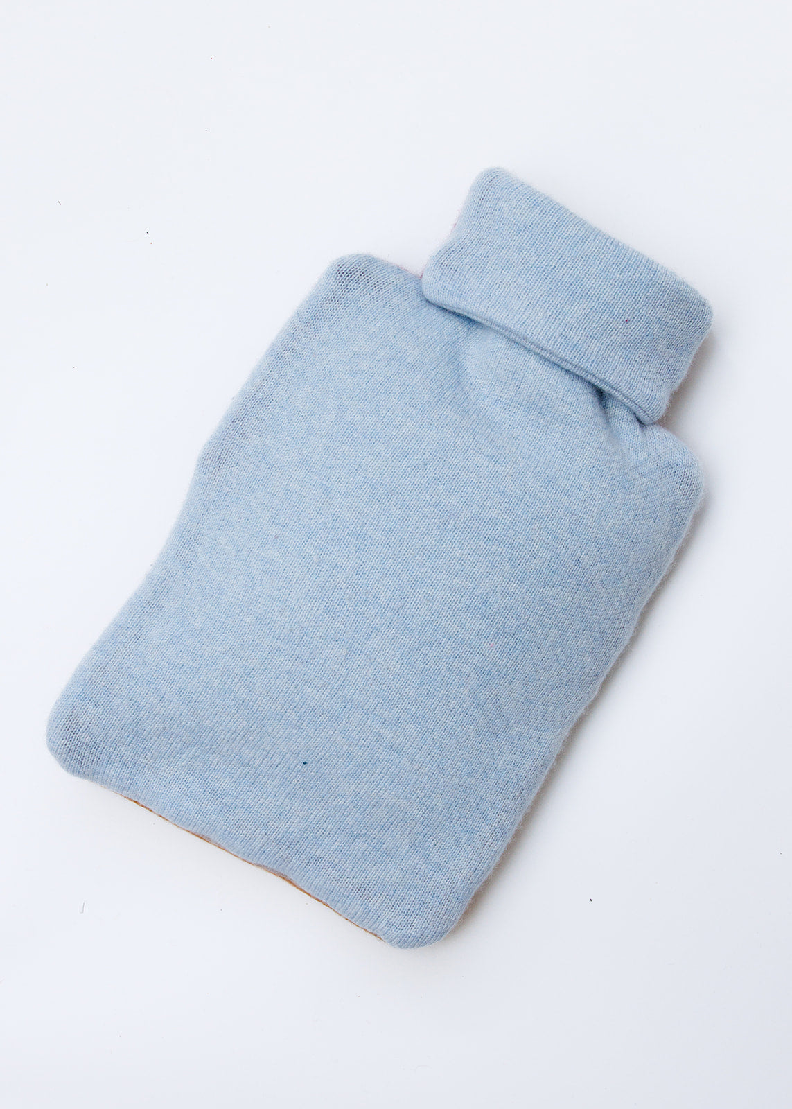 Recycled cashmere hot water bottle cover