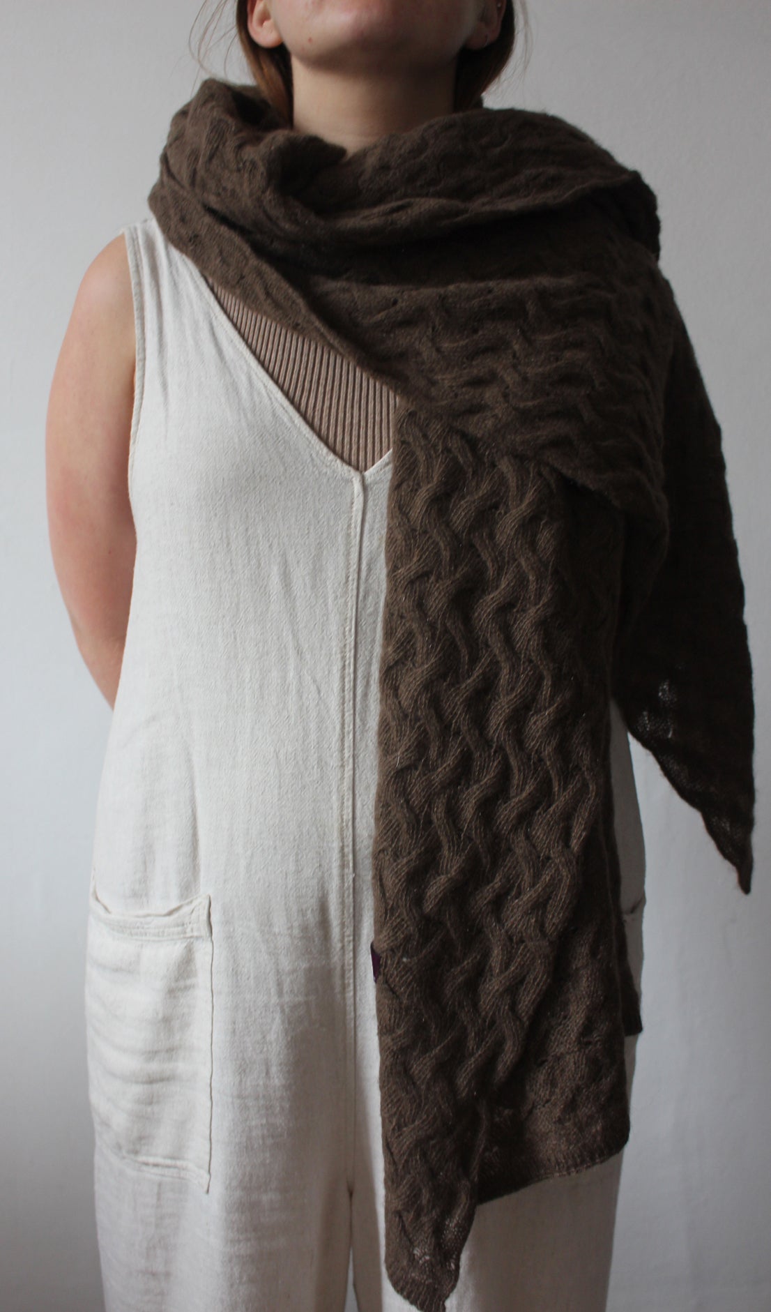Secondhand yak wool scarf