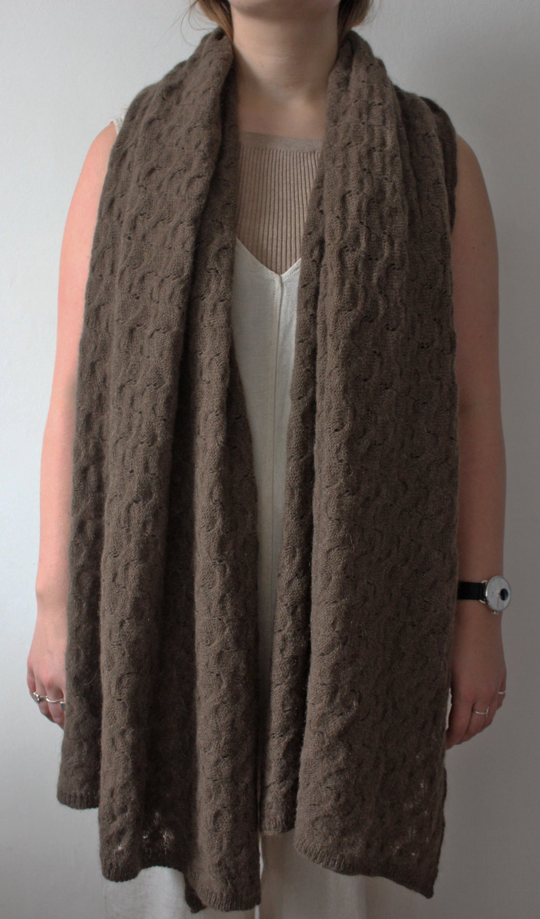 Secondhand yak wool scarf