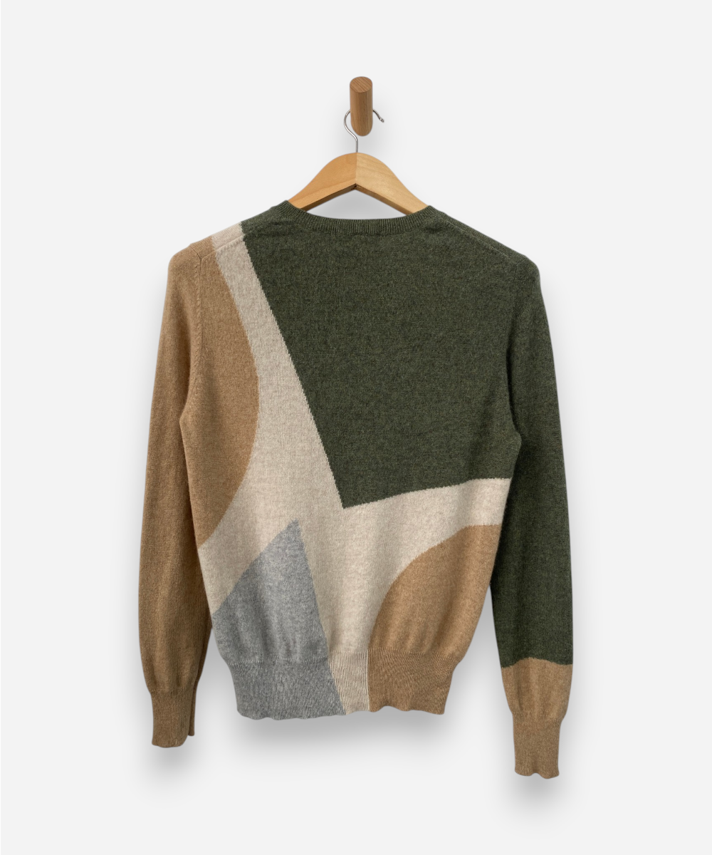 Multicoloured Cashmere Crew Neck Jumper by M&S