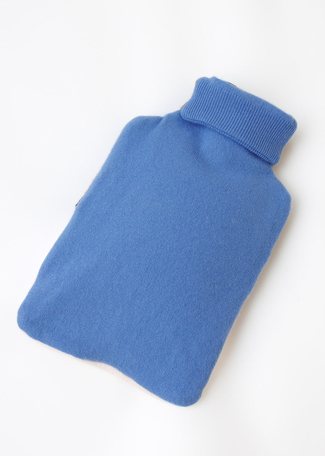 Recycled cashmere hot water bottle cover
