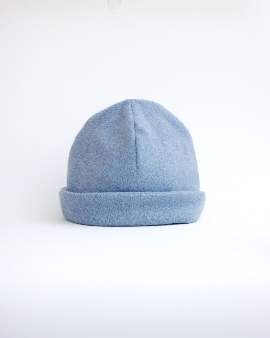 Recycled cashmere beanie hat